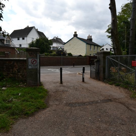 Gate Piers, Gates And Garden Walls To Parkfield