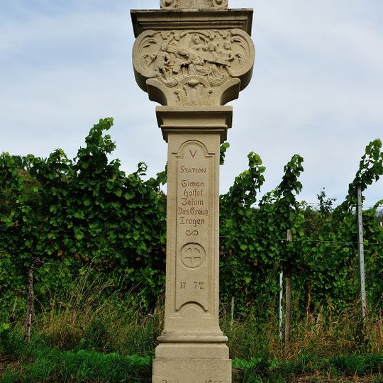 5. Station des Kreuzwegs in Schönberg am Kamp