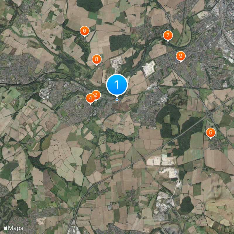 Archers Way Map