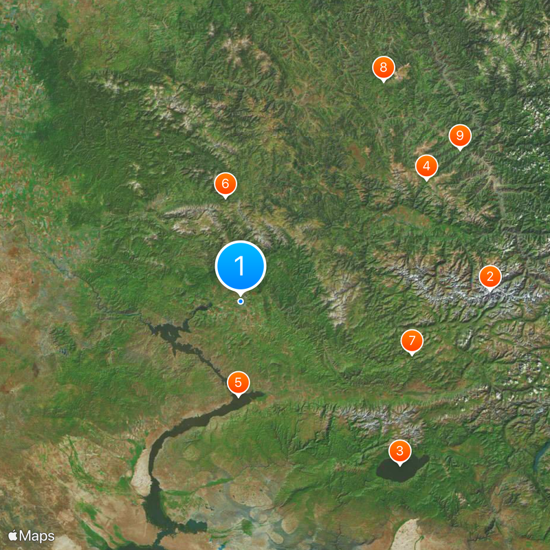 Altai Map