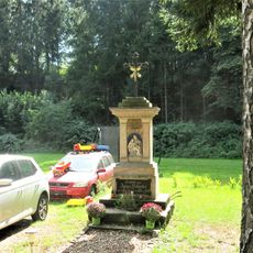 Kříž poblíž domu 11 v Starém Šidlově