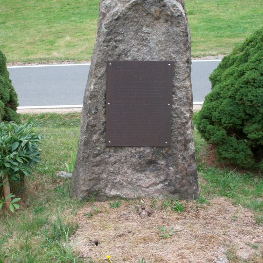 Gedenkstein für die Gefallenen des 1. Weltkrieges Irfersgrüner Straße 2