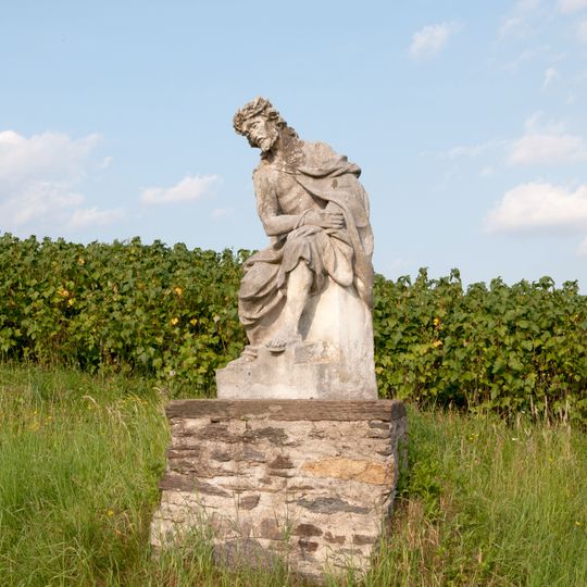 Figuren am Weg zur Kalvarienbergkirche Sankt Johann-Köppling