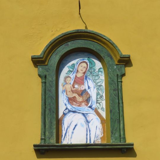 Murale, opera d'arte, chiesa cattolica