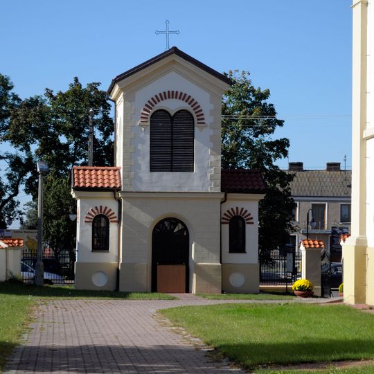 Belfry at Saint John the Baptist church in Magnuszew
