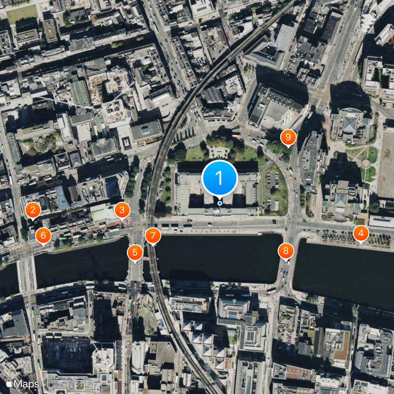 The Custom House Map