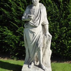 Cottesbrooke Hall, Statue Of Socrates Approximately 44 Metres South West