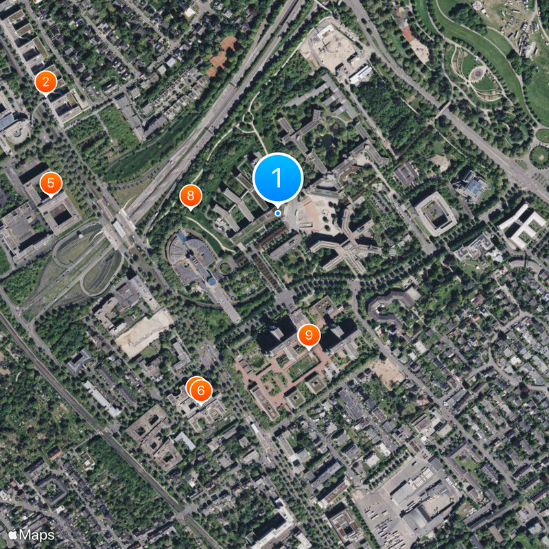 Federal Institute for Drugs and Medical Devices Map