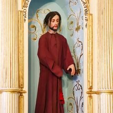 O Senhor na presença de Pilatos