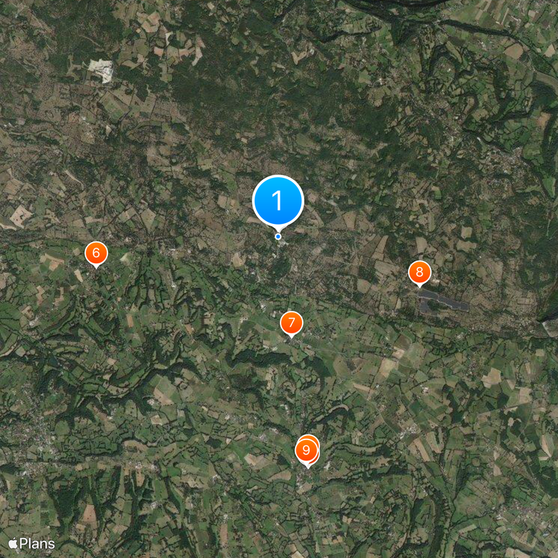 Gouffre de Padirac Karte