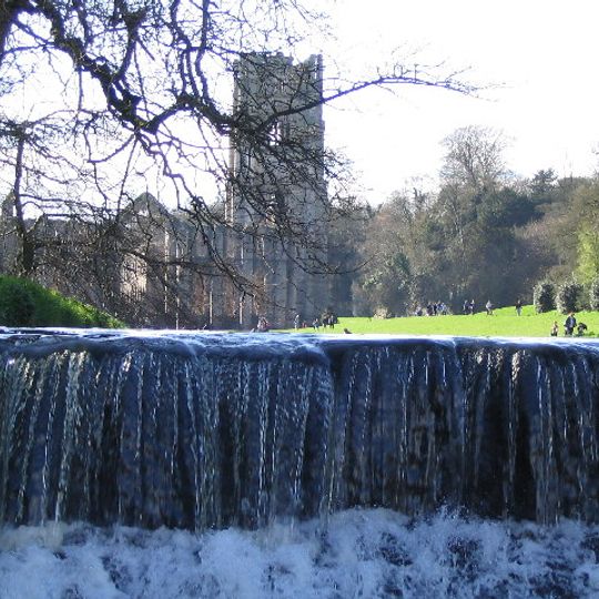 Weir At North End Of The Canal, With Piers, Fishing Pavilions And Balustrade