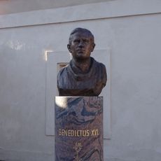 Bust of Benedictus XVI in Stará Boleslav