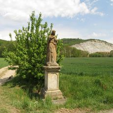 Socha svaté Filomény na kraji Leštiny