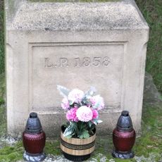 Kříž na rozcestí v Červené Písce