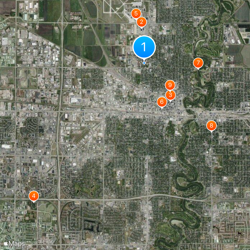 North Dakota State University Map