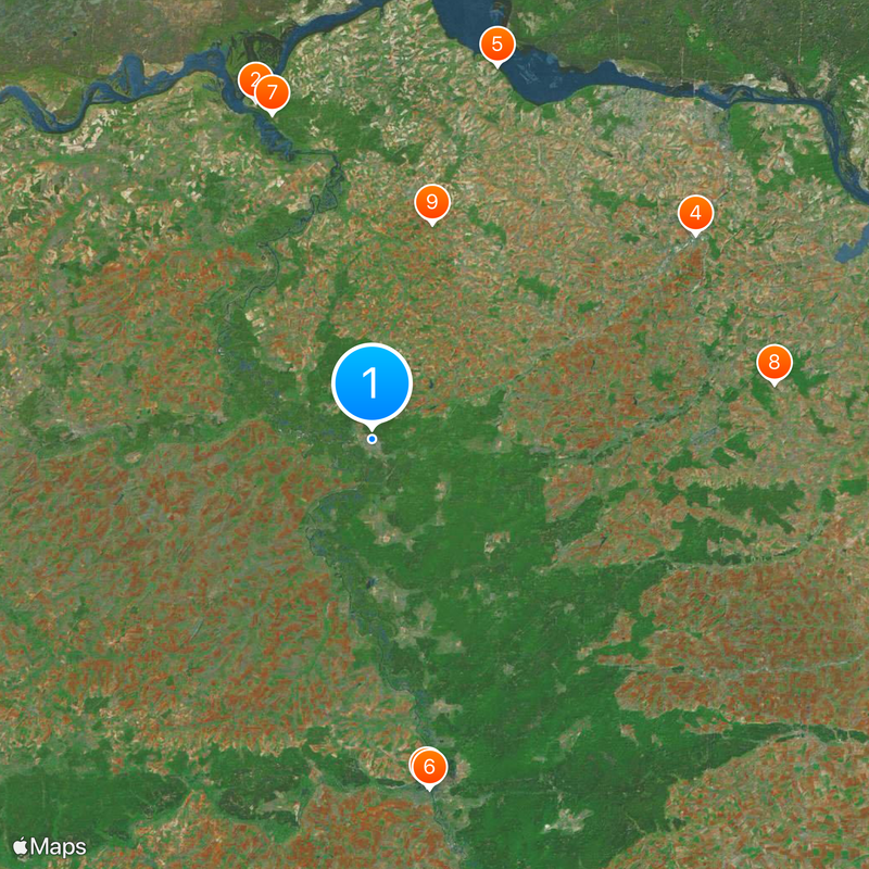 Shumerlya Map