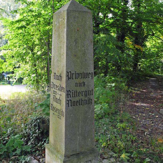 Wegestein Rosentitzer Straße 94