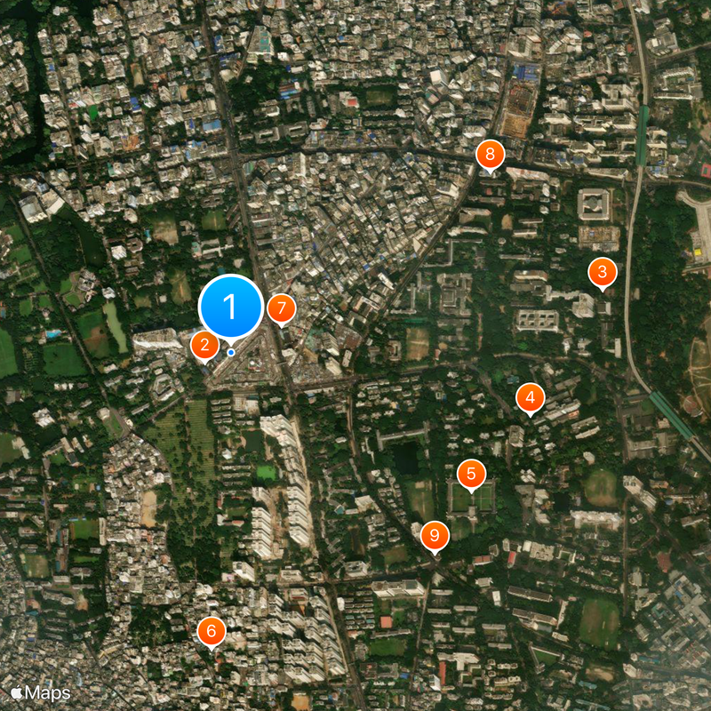 Dhaka College Map