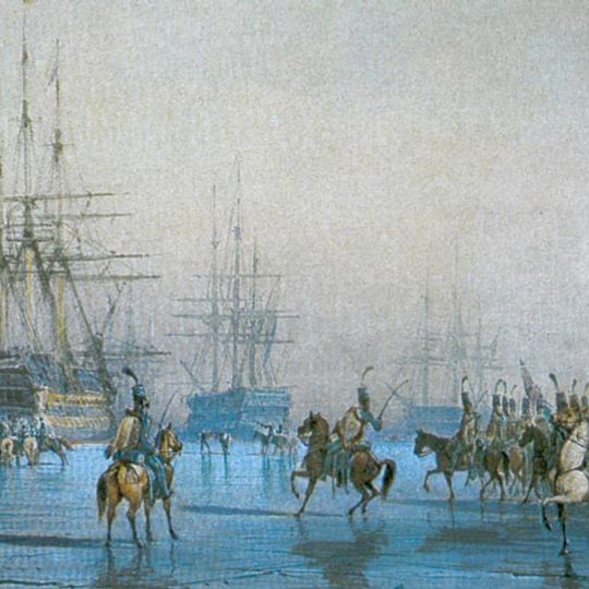 Capture of the Dutch fleet at Den Helder