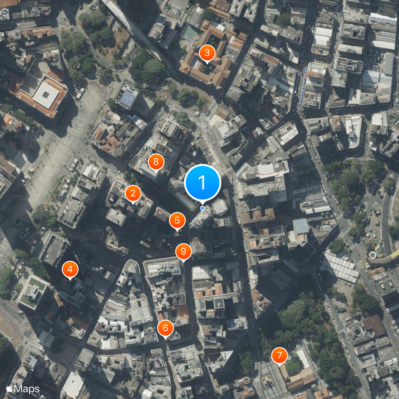 Edificio Altino Arantes Mapa