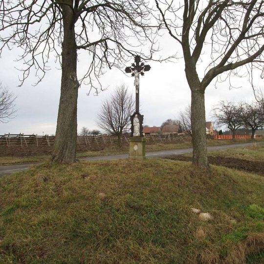 Kříž jižně od Chrbonína