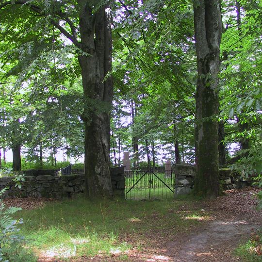 Tangen Gravlund, Falck-Ebbell, Dedekam og Harboes gravsted