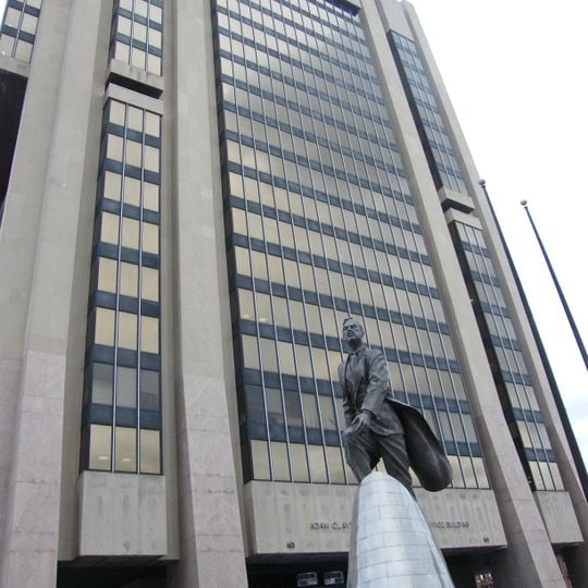 Statue of Adam Clayton Powell Jr.