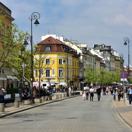 Krakowskie Przedmieście w Warszawie