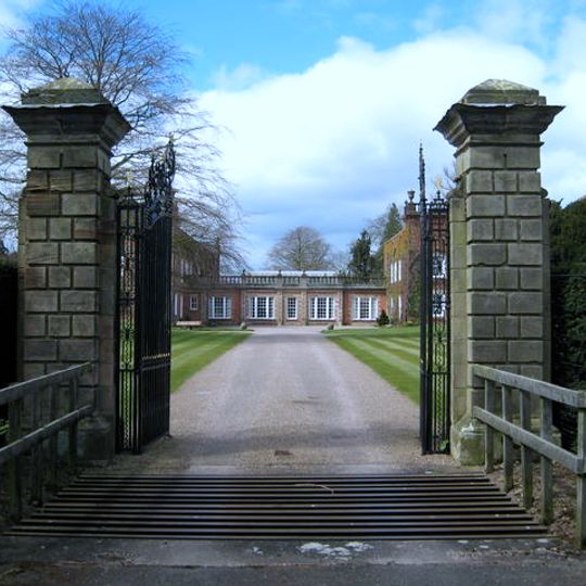 Gates And Gatepiers To East Of Longford Hall