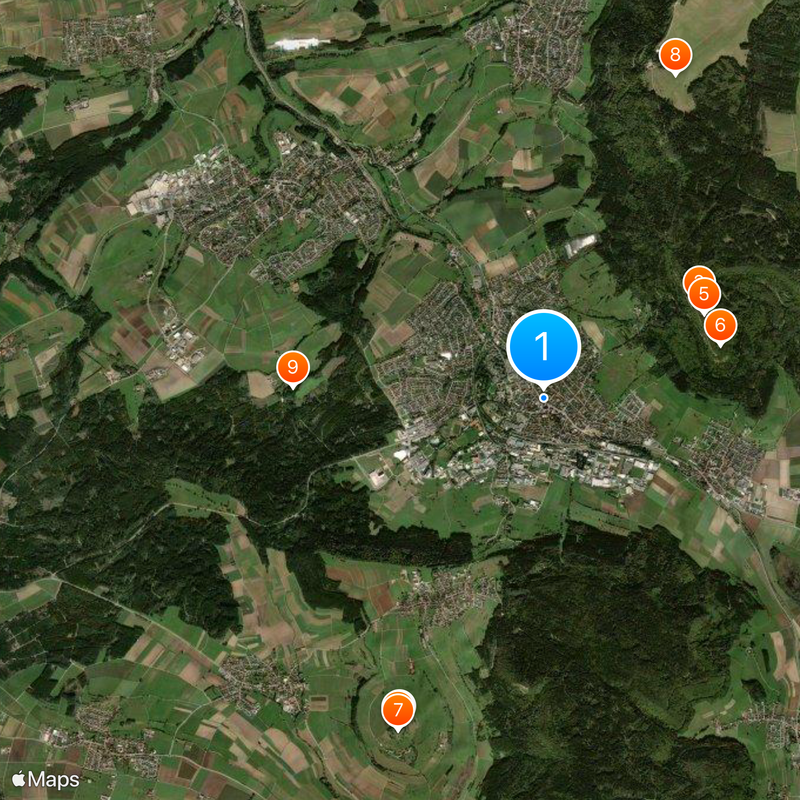 Spaichingen Mapa