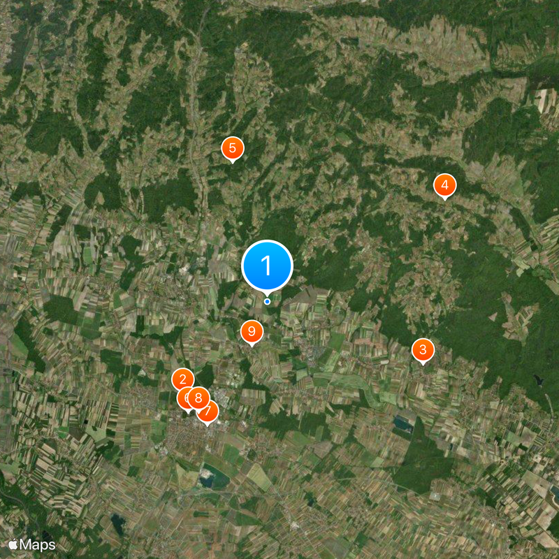 Prekmurje Map