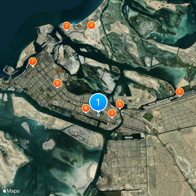 Zayed Sports City Stadium Map