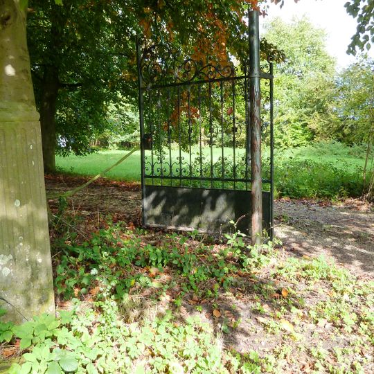 Vaartwijk, inrijhek met dam