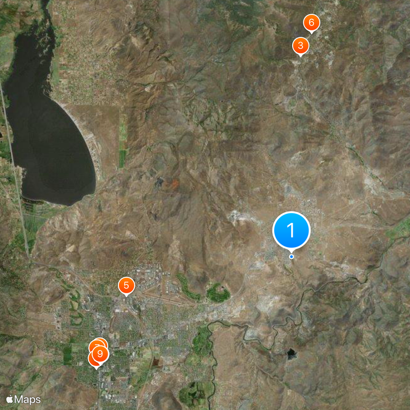 Kit Kat Guest Ranch Map
