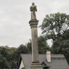 Wayside statue of Saint Anthony of Padua in Kazimierz Dolny
