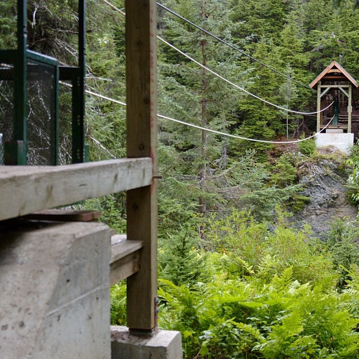 Hand Tram at Winner Creek
