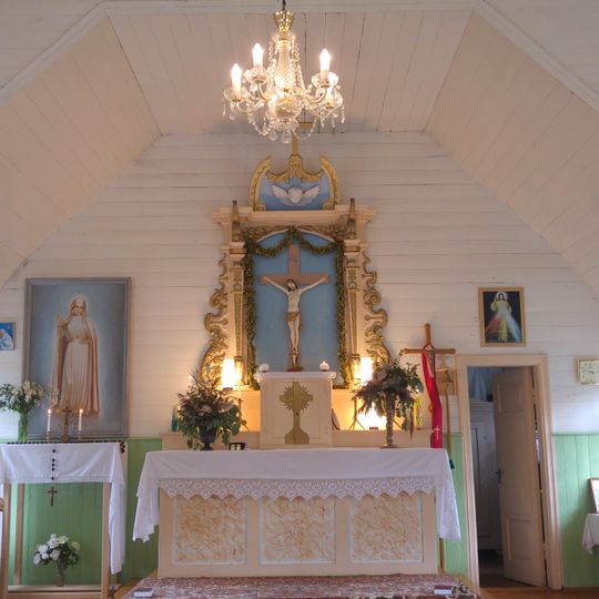 Janču katoļu baznīcas altāris