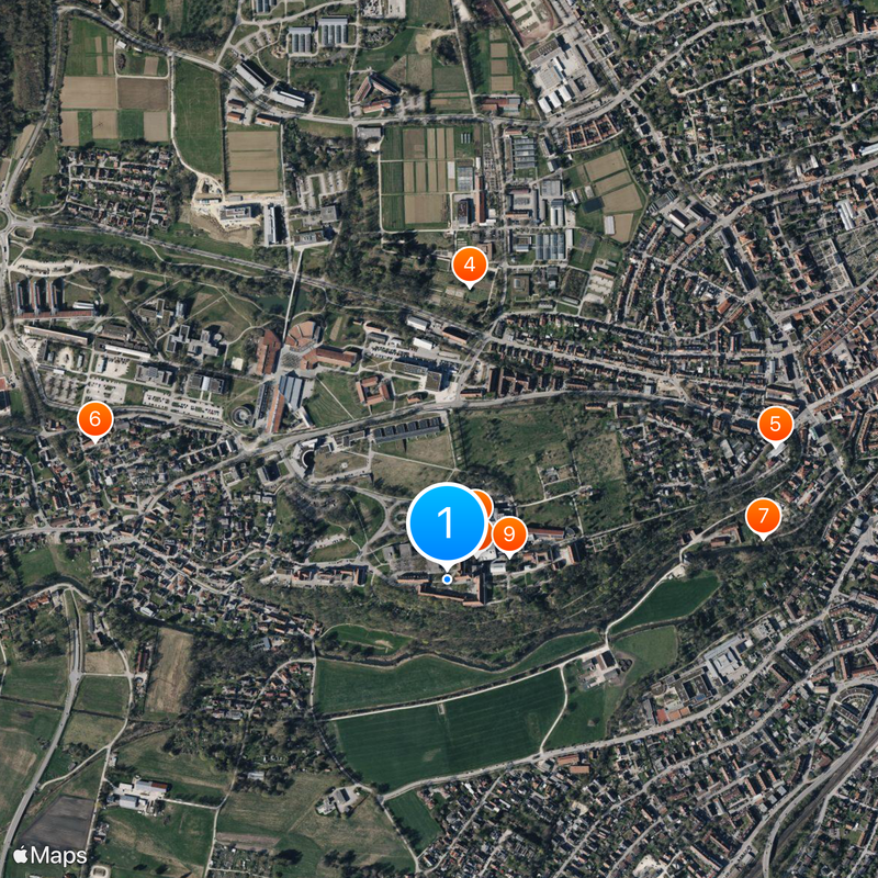 Weihenstephan Abbey Kaart