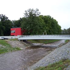 Most Zámecká - Slovenská přes Volyňku ve Volyni
