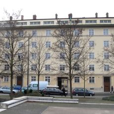 Teil eines Mietshausblockes