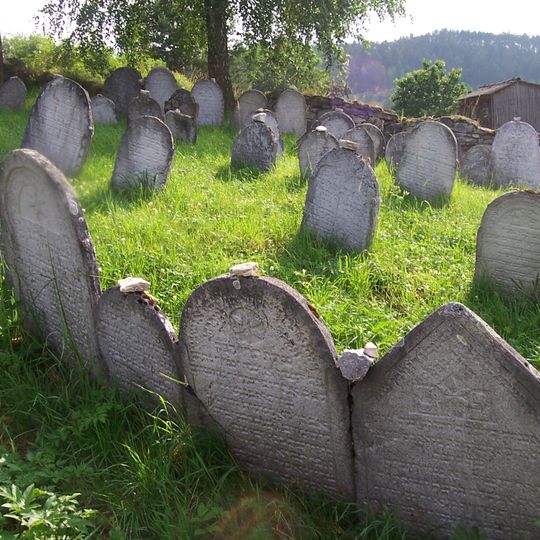 Jewish cemetery in Rabí