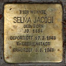 Stolperstein dedicated to Selma Jacobi