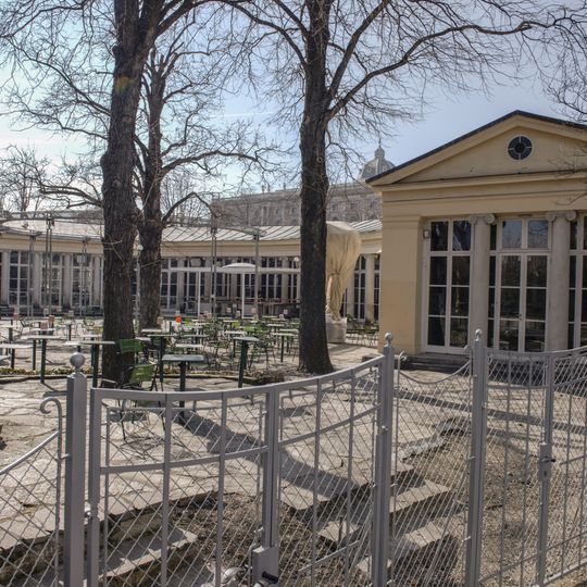 Ehem. Cortisches Kaffeehaus, Restaurant Volksgarten und Volksgarten Pavillon