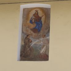 Affresco Madonna con bambino