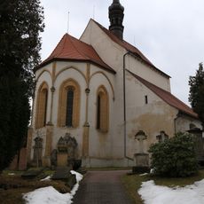 Frauenkirche mit Kirchhof (Sachgesamtheit) Hammerschmiedtstraße 4; 6; 8
