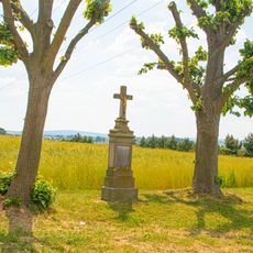 Wayside cross in Litohradská Street in Solnice