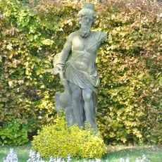 Huis Vosbergen: beeld van jupiter