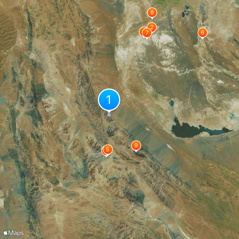 Iran–Pakistan border Map