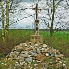 Wegkreuz auf der Pilgerwiese in Rosenthal