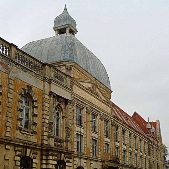 Budynek, d. bud. adm. „Kamodexu”, d. d. Zakłady Tekstylne F. V. Grundeflda